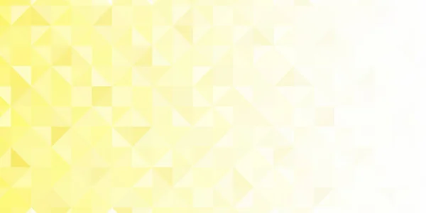 Fondo Geométrico Abstracto Pixelación Triangular Mosaico Gradiente Amarillo — Foto de Stock