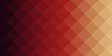 Soyut bordo düşük çokgenli üretken arka plan, çizim. Üçgen pikselleme.