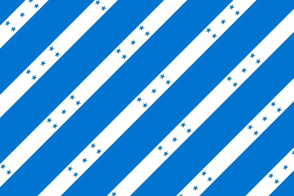 Geometrische Patroon Kleuren Van Nationale Vlag Van Honduras Kleuren Van — Stockfoto