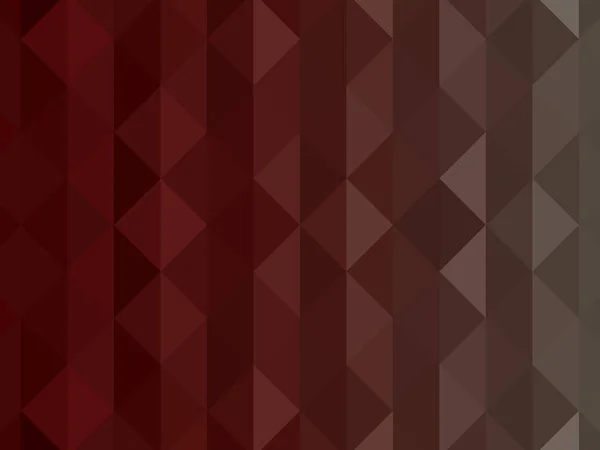 Fondo Geométrico Abstracto Pixelación Triangular Mosaico Gradiente Rojo —  Fotos de Stock