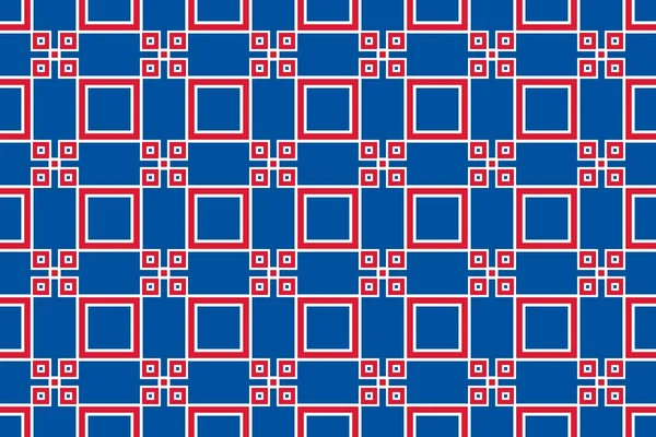 Modello Geometrico Nei Colori Della Bandiera Nazionale Dell Islanda Colori — Foto Stock