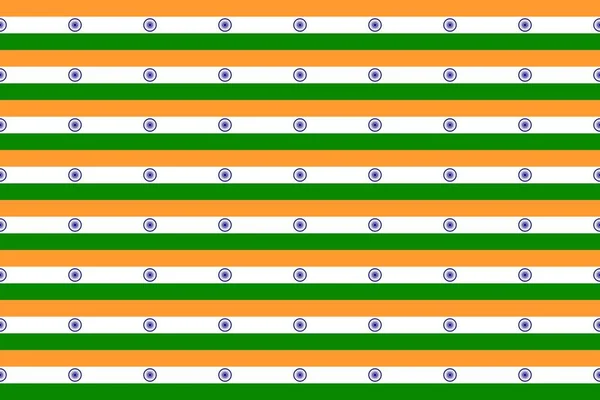 Patrón Geométrico Los Colores Bandera Nacional India Los Colores India — Foto de Stock