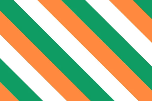 Geometrisches Muster Den Farben Der Irischen Nationalflagge Die Farben Irlands — Stockfoto