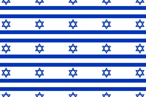 Geometric Pattern Colors National Flag Israel Colors Israel — Stock Photo, Image