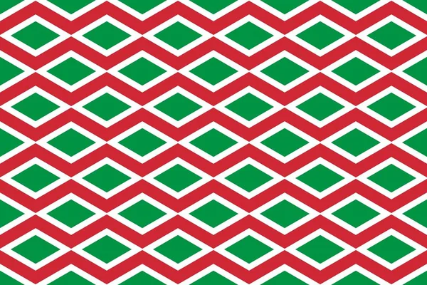 Padrão Geométrico Nas Cores Bandeira Nacional Itália Cores Itália — Fotografia de Stock
