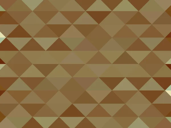 Bronze Segmented Background Triangular Pixelation Color Texture — Stock Photo, Image