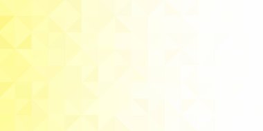 Sarı segmentli arka plan. Üçgen pikselleme. Renk dokusu.