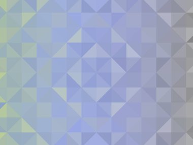 Mavi segmentli arka plan. Üçgen pikselleme. Renk dokusu.