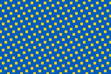 Ukrayna bayrağının renklerinde geometrik desen. Ukrayna 'nın renkleri.