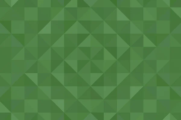 Groene Gesegmenteerde Achtergrond Driehoekige Pixelvorming Kleurtextuur — Stockfoto