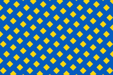 Ukrayna bayrağının renklerinde geometrik desen. Ukrayna 'nın renkleri.