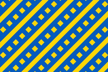 Ukrayna bayrağının renklerinde geometrik desen. Ukrayna 'nın renkleri.