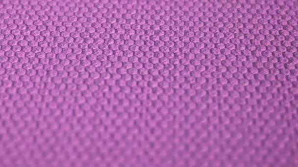 Embossed Purple Color Texture Geometric Pattern Colored Surface — Stock Video