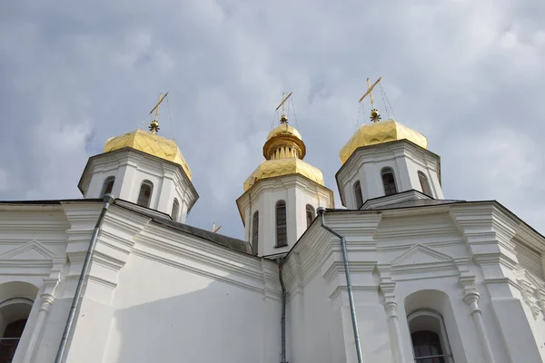 Igreja Catarina Uma Igreja Que Funciona Chernihiv Ucrânia Igreja Santa — Fotografia de Stock