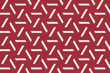 Letonya bayrağının renklerinde geometrik desen. Letonya 'nın renkleri.