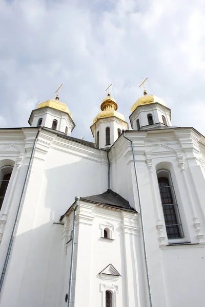 Catherine Church Functioning Church Chernihiv Ukraine Catherine Church Built Cossack — Fotografia de Stock