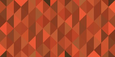 Üçgenlerden oluşan çok renkli çokgen illüstrasyon. Eğimli geometrik arkaplan.