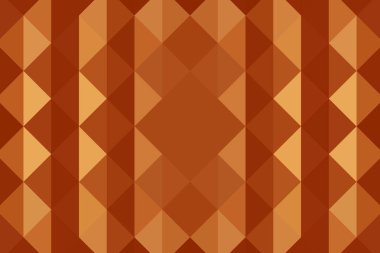 Üçgenlerden oluşan çok renkli çokgen illüstrasyon. Eğimli geometrik arkaplan.