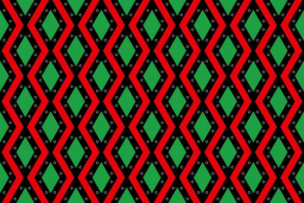 Geometric Pattern Colors National Flag Libya Colors Libya — Fotografia de Stock