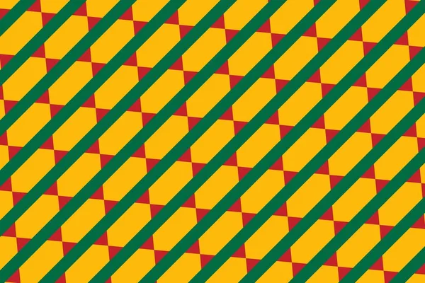 Geometric Pattern Colors National Flag Lithuania Colors Lithuania — Foto Stock