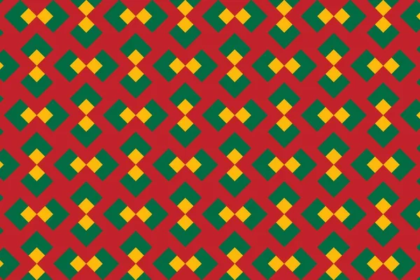 Litvanya bayrağının renklerinde geometrik desen. Litvanya 'nın renkleri.