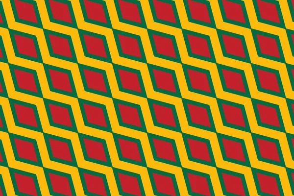 Geometric Pattern Colors National Flag Lithuania Colors Lithuania — Foto Stock