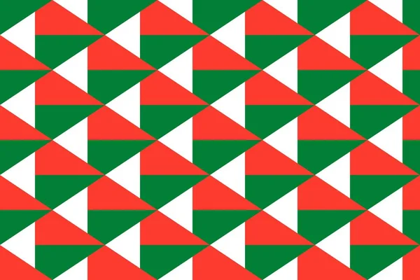 Γεωμετρικό Σχέδιο Στα Χρώματα Της Εθνικής Σημαίας Της Μαδαγασκάρης Χρώματα — Φωτογραφία Αρχείου