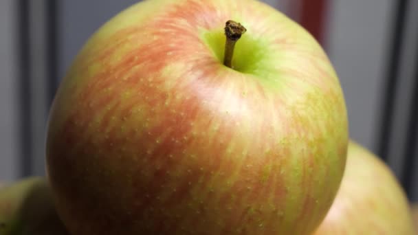 Wielkie Jabłko Obraca Się Wideo Pełnej Rozdzielczości — Wideo stockowe