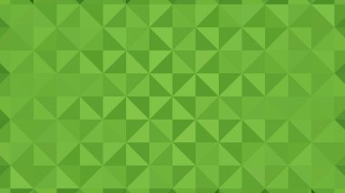 Yeşil segmentli arka plan. Üçgen pikselleme. Renk dokusu.