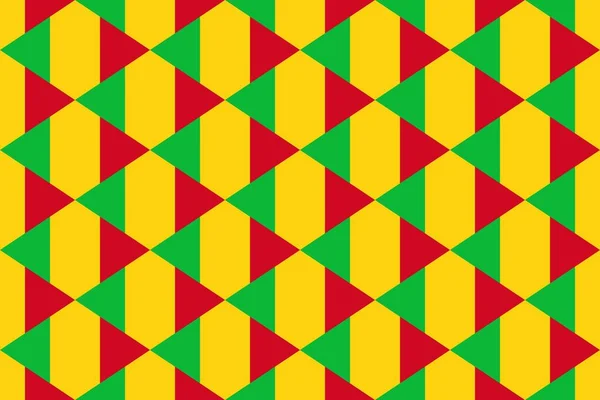 Geometric Pattern Colors National Flag Mali Colors Mali — Stock Photo, Image