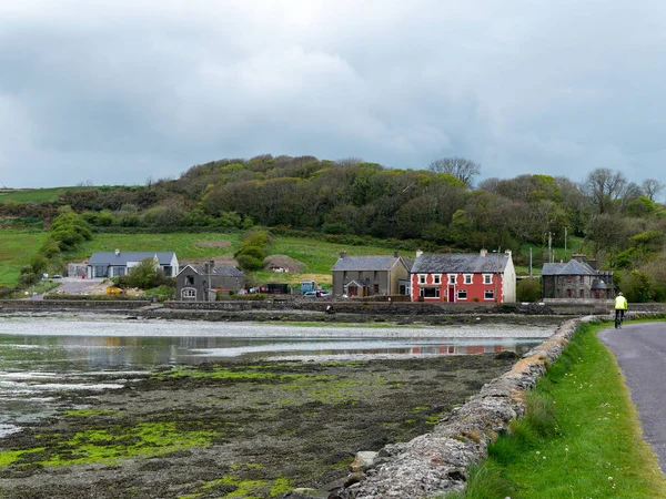 West Cork Ireland May 2022 Small Settlement Shore Cloudy Day — Stock Fotó