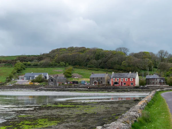 West Cork Ireland May 2022 Small Settlement Shore Cloudy Day — Fotografia de Stock