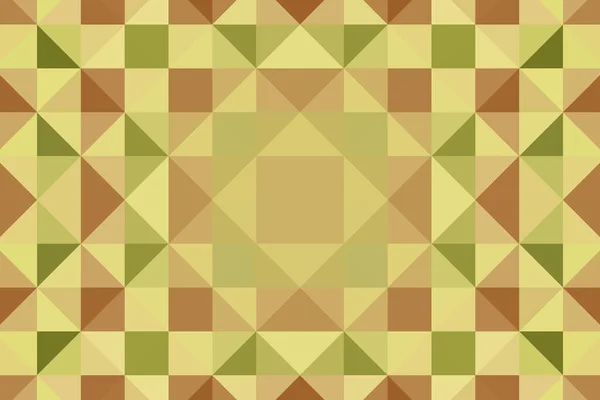 Pixelazione Triangolare Astratta Texture Multicolore Modello Mosaico Costituito Triangoli — Foto Stock
