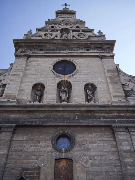 Bernardine Church Monastery Lviv Ukraine Located City Old Town Church — Foto de Stock