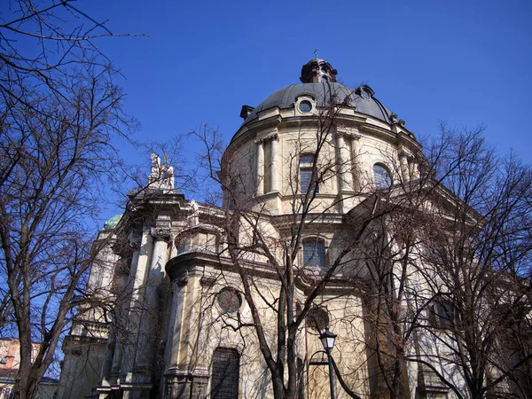 Dominican Church Monastery Historical Baroque Complex Church Monastery Dominican Order — Foto de Stock