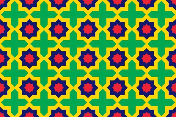 Geometric Pattern Colors National Flag Mauritius Colors Mauritius — Stock Photo, Image