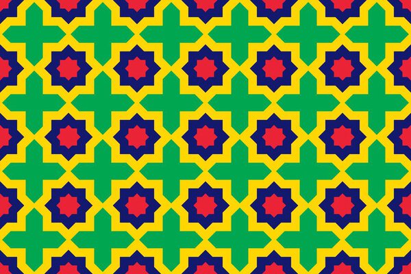 Geometric pattern in the colors of the national flag of Mauritius. The colors of Mauritius.