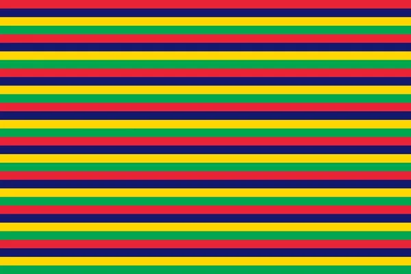 Geometric Pattern Colors National Flag Mauritius Colors Mauritius — Stock Photo, Image
