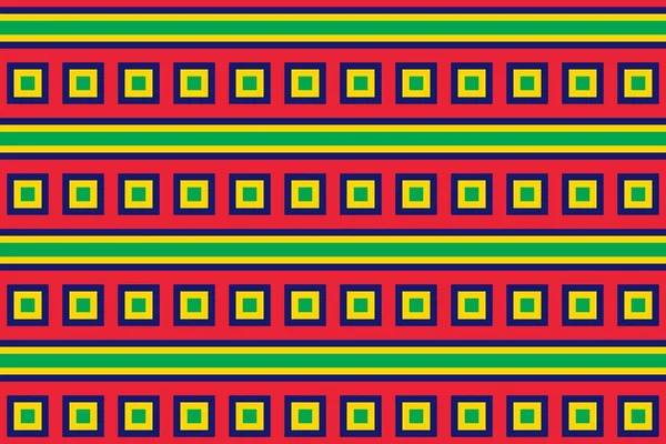 Geometrische Patroon Kleuren Van Nationale Vlag Van Mauritius Kleuren Van — Stockfoto