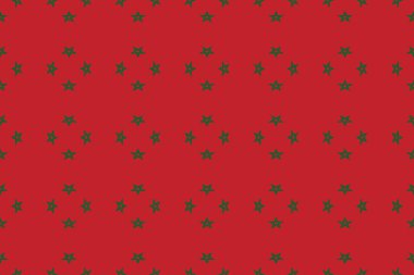 Geometric pattern in the colors of the national flag of Morocco. The colors of Morocco.