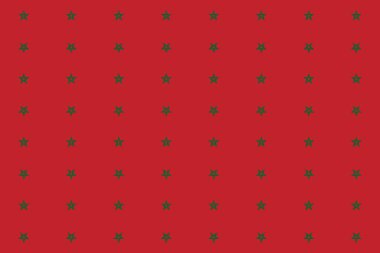 Geometric pattern in the colors of the national flag of Morocco. The colors of Morocco.
