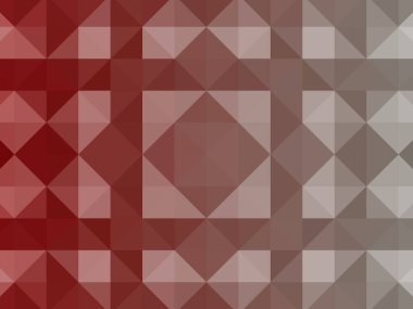 Kiraz rengi piksel arka plan. Mozaik doku. Üçgen pikselleme.
