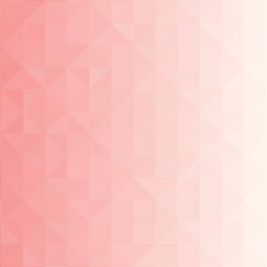 Background in pink tones. Multicolored pixel background. Abstract texture of triangles, mosaic pattern.