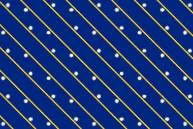 Geometric pattern in the colors of the national flag of Nauru. The colors of Nauru.