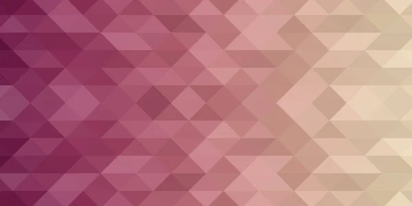 Abstract Pink Colored Mosaic Texture Assembled Small Triangles Pixel Background — 图库照片