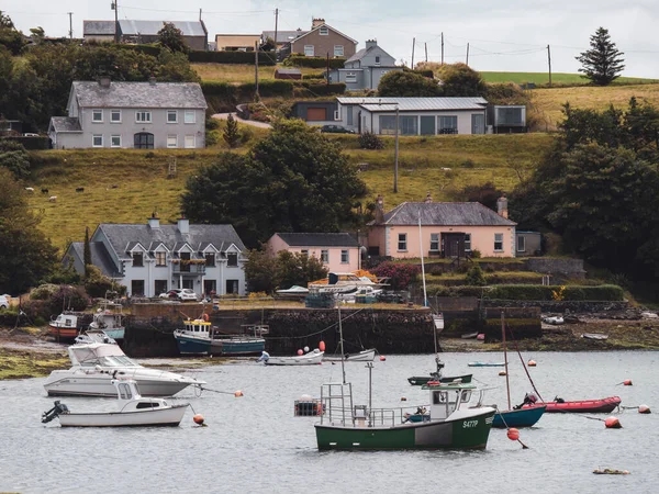 Clonakilty Ireland July 2022 Fishing Boats Anchored Shore Small Fishing — 스톡 사진