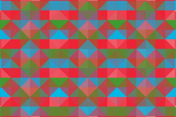 Motley Colour Halftone Triangles Stylized Geometric Pattern Background Abstract Mosaic — Fotografia de Stock