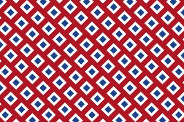 Geometric pattern in the colors of the national flag of Netherlands. The colors of Netherlands.