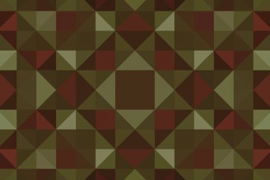 Multicolored background. A mosaic of small triangles. Pixel texture, pattern.