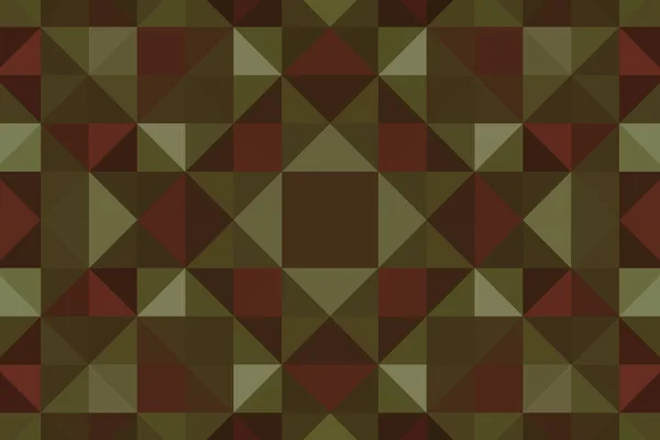 Multicolored Background Mosaic Small Triangles Pixel Texture Pattern — Photo